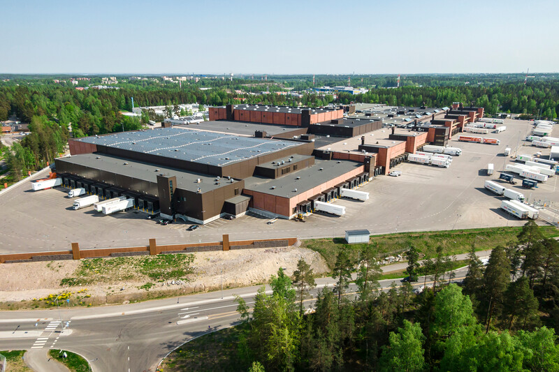 Tulevaisuuden moderni logistiikkakiinteistö säästää resursseja ja tukee käyttäjän liiketoimintaa