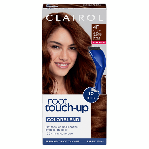 Root Touch-Up Hair Dye, 4R Dark Auburn/Reddish Brown | Clairol US