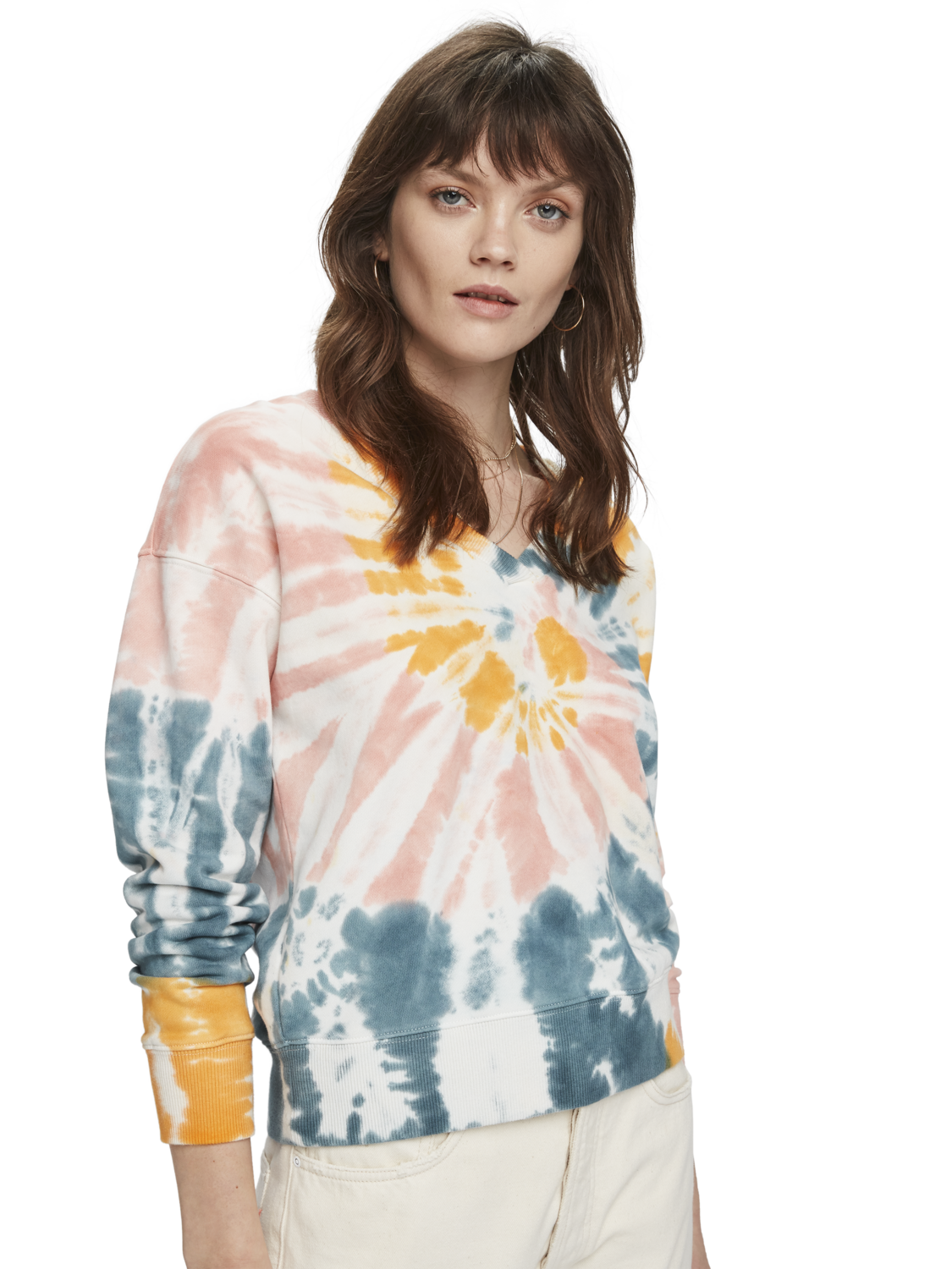tie dye jumper dress