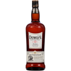 Dewar’s 12 Year Old Blended Scotch Whisky – (1L) – Intersea