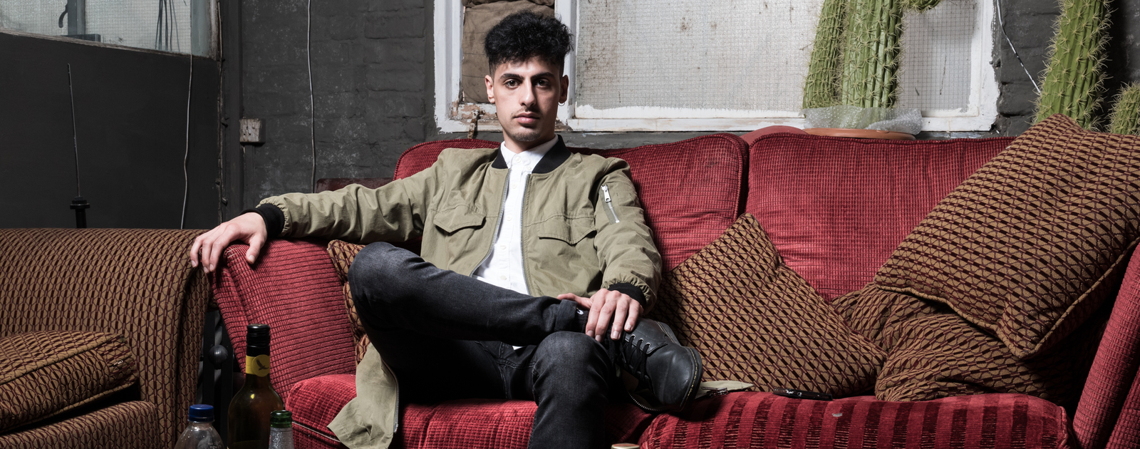 Our Shared Future - Refugee Week Portrait of Singer, Farhood