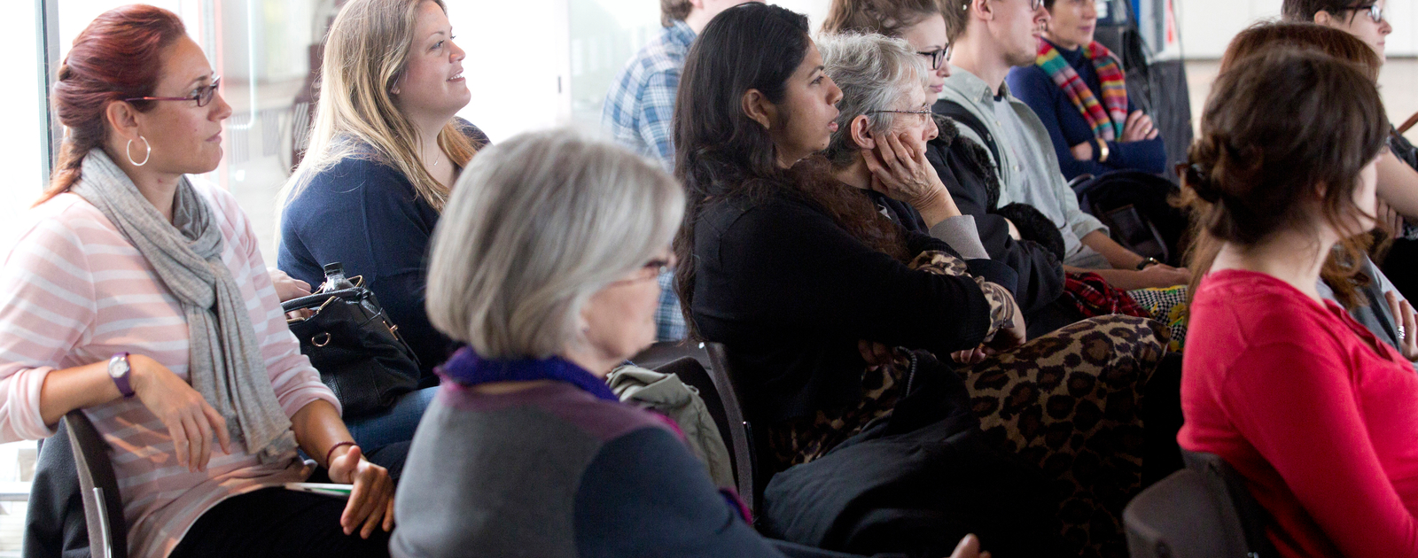 More Than Equal: Women Writers of the North Audience Members at Talk