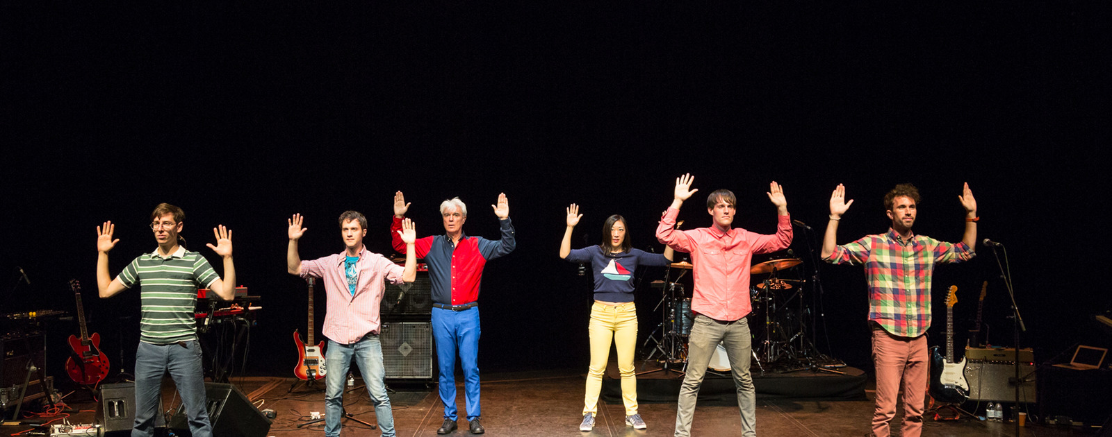 David Byrne's Meltdown - Young Jean Lee's We're Gonna Die Credit Adam Weatherley David Byrne's Meltdown - Young Jean Lee's We're Gonna Die