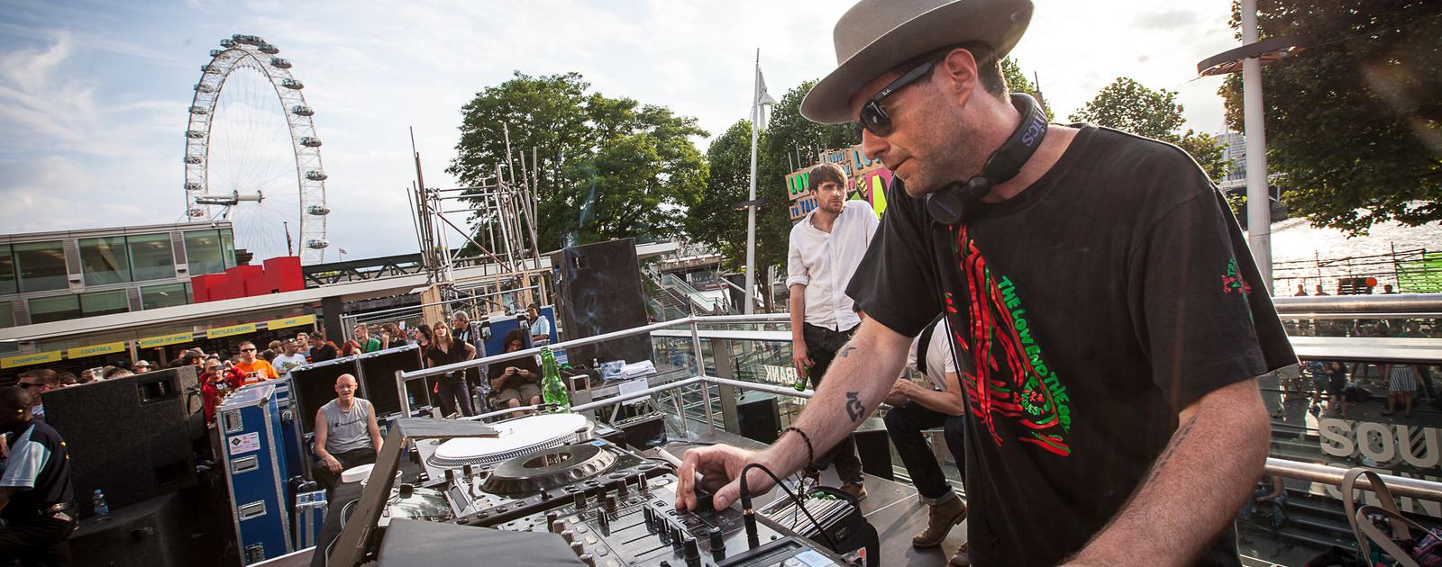 James Lavell Djs at Sunday Comedown at Meltdown 2014 James Lavell Djs at Sunday Comedown