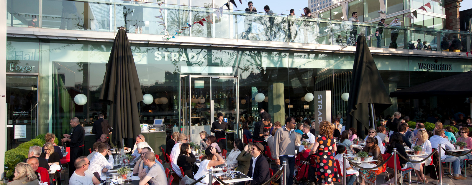 Strada, Southbank Centre Exterior view of Strada at the Southbank Centre