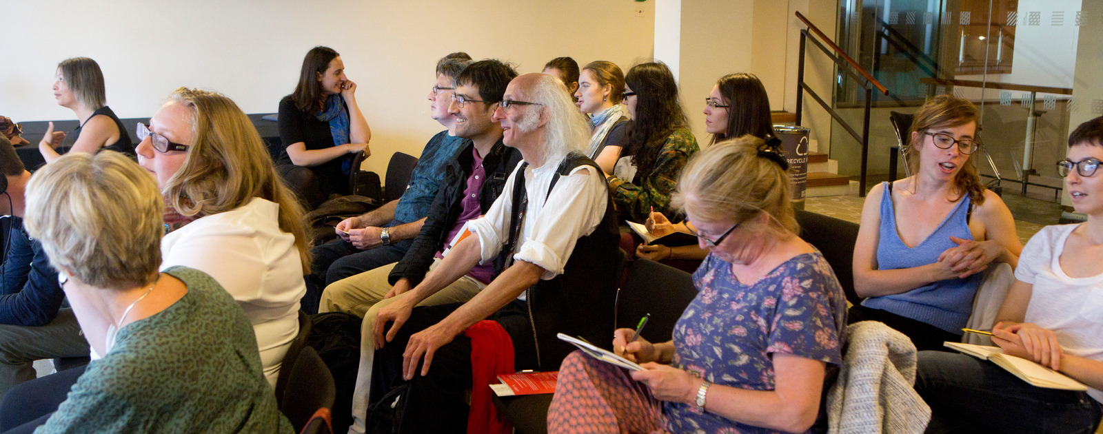 Bites - Religion and War Audience at Talk
