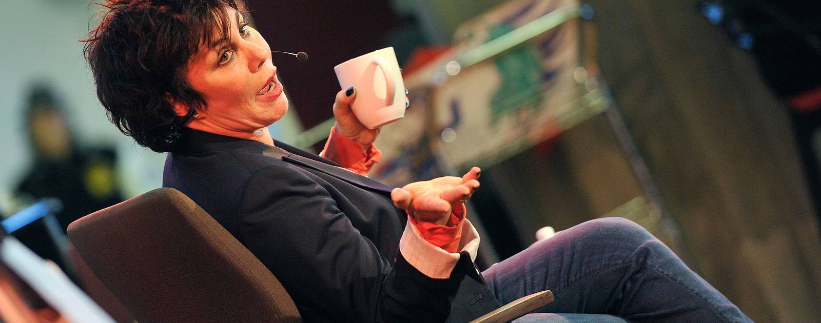 Ruby Wax Talking at Women of the World Festival 2013