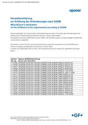 Uponor DGNB Ecoflex (1163063)