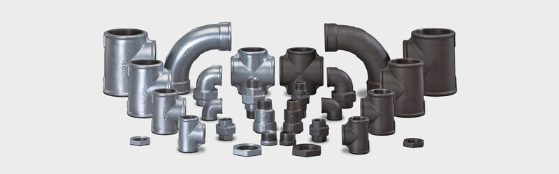 Malleable cast iron fittings