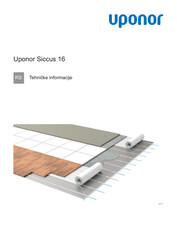 Tehničke informacije Siccus 16 underfloor heating/cooling system (1161870)