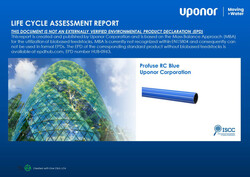 Life Cycle Assessment Report. Calculated in accordance with EN 15804+A2 & ISO 14025 / ISO 21930 but not externally verified or published as an EPD.