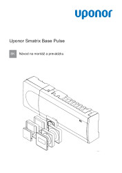 Uponor Smatrix Wave ruimtetemperatuursensor met luchtvochtigheidssensor