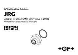 JRG IM Adapter for JRGARANT safety valve INT 1162085 v1