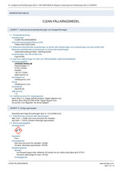 Safety Data Sheet (SE)
SÄKERHETSDATABLAD
