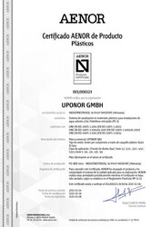 Uponor CER Q&E SYS MECH AENOR 001-006323 ES EN (1030851)