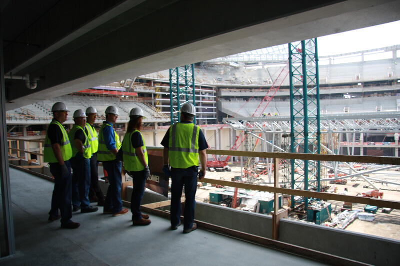 U.S. Bank Stadium Benefits from Snow Melt System 