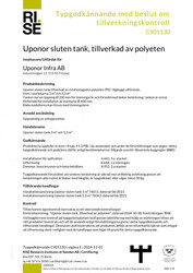 Certifikat C901130 (SE)