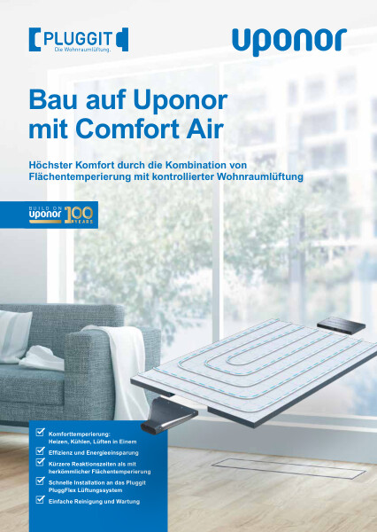Uponor Comfort Air Produktbroschüre