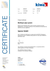 UPONOR CER GAS MLC SYS MECH KIWA K65838-04 NL EN (1030745)