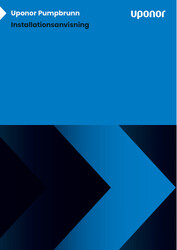 Uponor Pumpbrunn 150 l Installationsanvisning