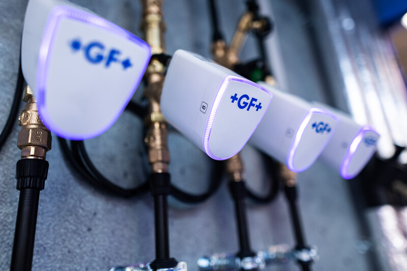 Control del agua caliente y fría