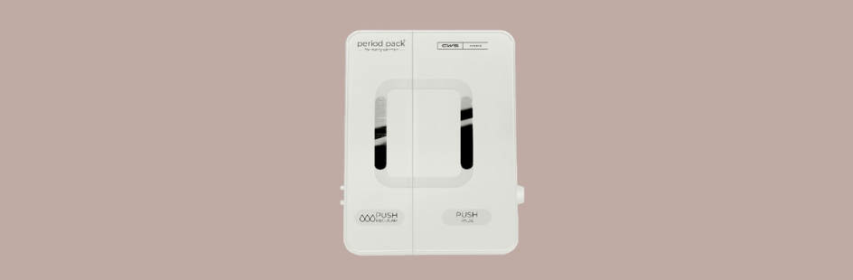 Menstruatieproducten dispenser