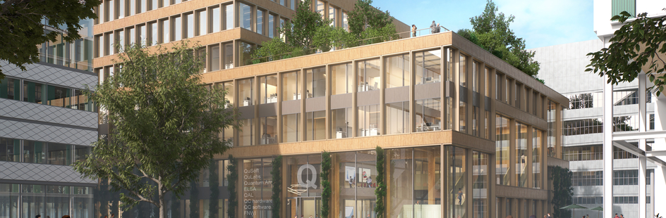 LabQ met houten facade