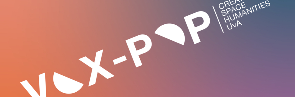 Het logo van VOX-POP
