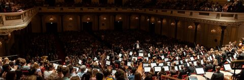 UvA-Orkest J.Pzn Sweelinck in de Dominicus Kerk in Amsterdam