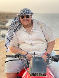 Andre volgde zijn keuzevak in Egypte.