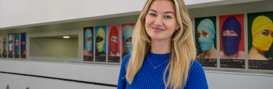 Master's student Amber Mulder