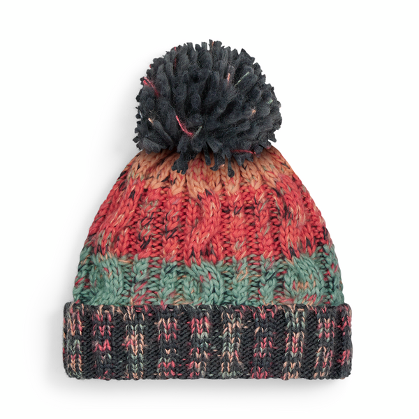 thumbnail image 2 of Junior Corkscrew Pom Pom Beanie | Original Headwear 2 of 9