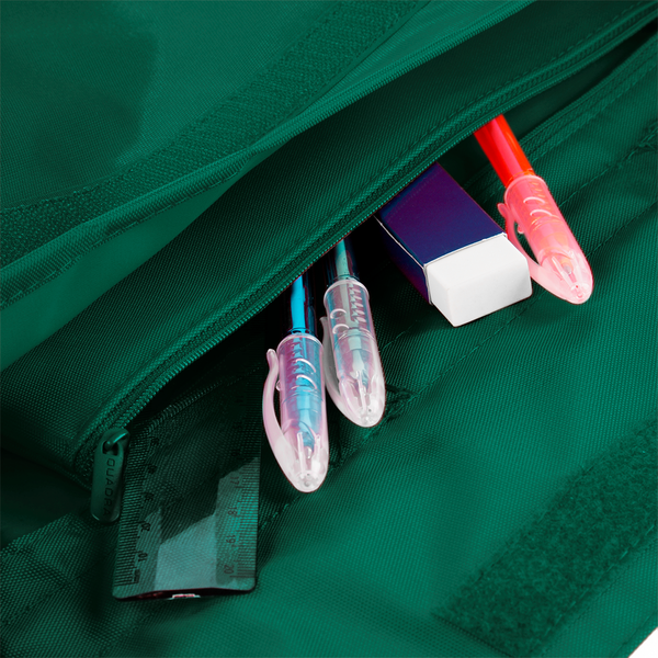 Quadra QD51 Bottle Green interior-pencil-case Quadra QD51 Bottle Green interior-pencil-case