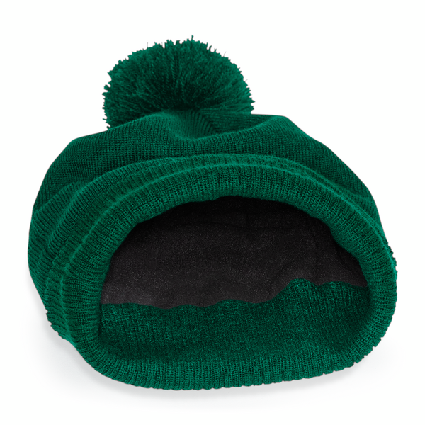 Beechfield B439 Bottle Green interior-fleece-lining Beechfield B439 Bottle Green interior-fleece-lining