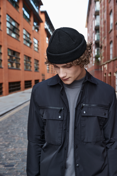Recycled Mini Fisherman Beanie 