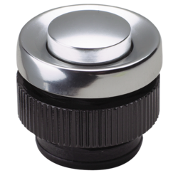 Grothe | PROTACT 150 VA | Belknop rond 14,5 mm knop V2A, huls V2A - Deurbel drukknop verzonken gemonteerd PROTACT 150 VA | 62000 | Beldrukker