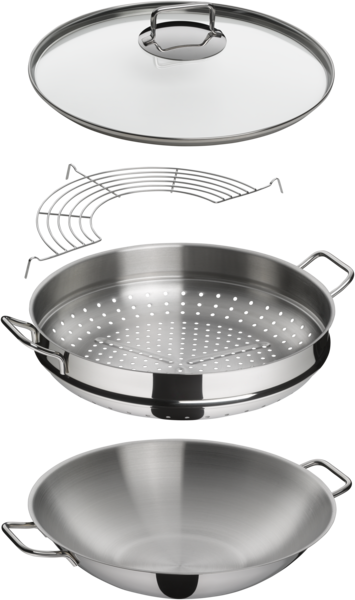 Patelnia wok WMF Makao 36cm