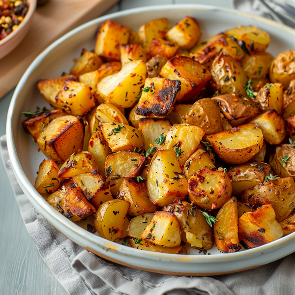 Roast potatoes_pommes de terre rôties