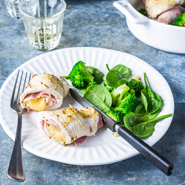 Roulé façon cordon bleu_Blue corded roll