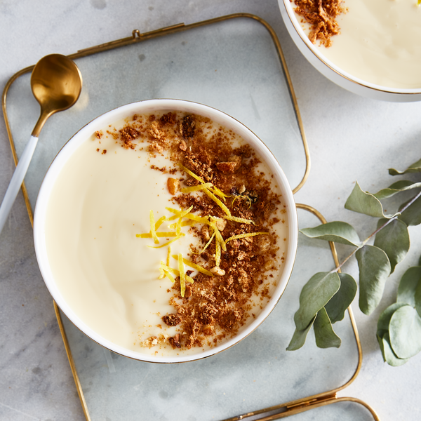 RECIPE OF THE MONTH_FLEXITARIAN CHRISTMAS PRESENTED CHEF-STYLE_BLENDER_LEMON VANILLA CUSTARD VERRINES WITH PANETONNE CRUMBLE (1)