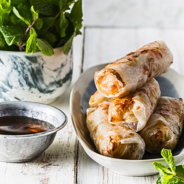 Easy chicken spring roll_Nems de poulet