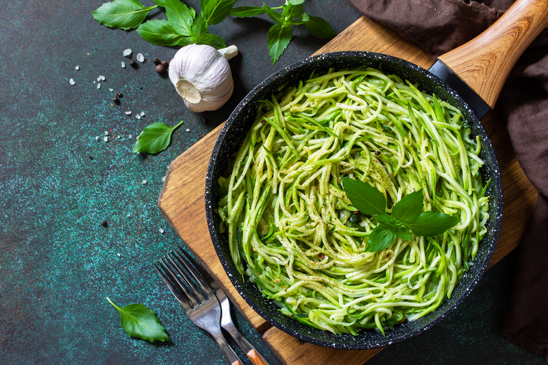 Spagetti de courgettes