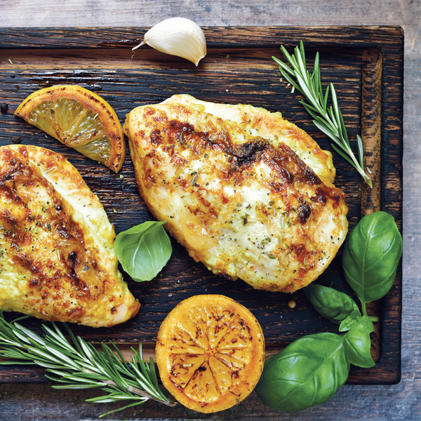 Greek Grilled Chicken breast_Poulet grillé à la grecque