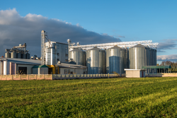 agro-processing plant for processing and silos for drying cleaning and storage of agricultural products, flour, cereals and grain