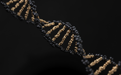 DNA molecules, structure of the genetic code, 3d rendering,conceptual image.