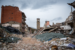 Amatrice after the earthquake