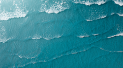 Sea blue surface aerial view 