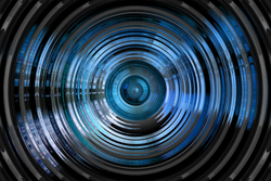 Abstract hypnotic background