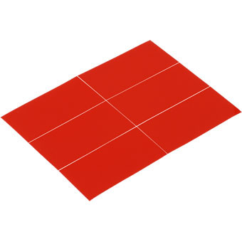 KLEEFSTR DUBBELZ.-25X50MM-6ST