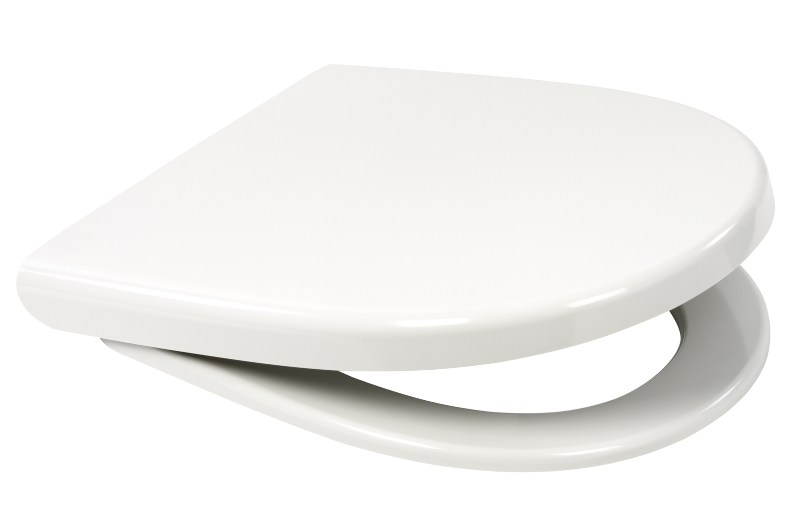 Wc-bril Health Care Hygiënische Toiletbril Met 5 Cm Zitverhoging En Softclosemechanisme Extra Stabiele Bevestiging Voor Maximale Zitveiligheid Duroplast Wit